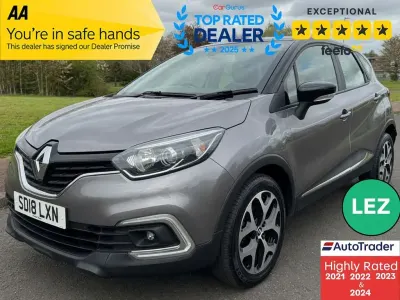 Used Renault Captur Dynamique 90 HP (66 kW) 2018 Grey SUV