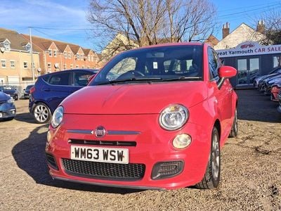 Used Fiat 500 S 69 HP (50 kW) 2014 Red Hatchback