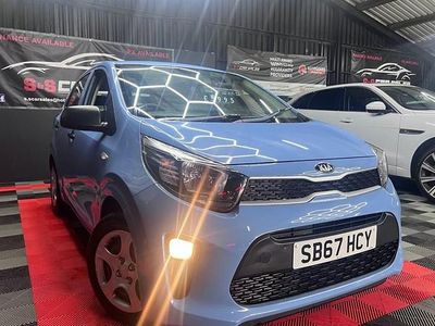 Used Kia Picanto 66 HP (48 kW) 2018 Blue Hatchback