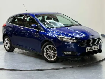 Used Ford Focus Zetec 2016 Blue Hatchback