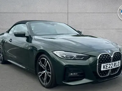Used BMW 420 M Sport 181 HP (133 kW) 2022 Green Cabriolet