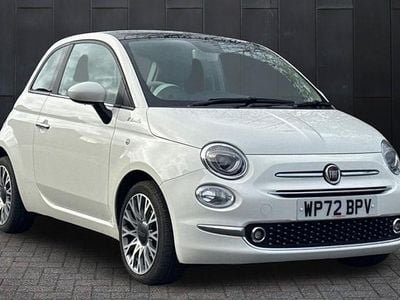 White Used 2022 Fiat 500 Dolcevita Hatchback | £11,162 (Fair price)