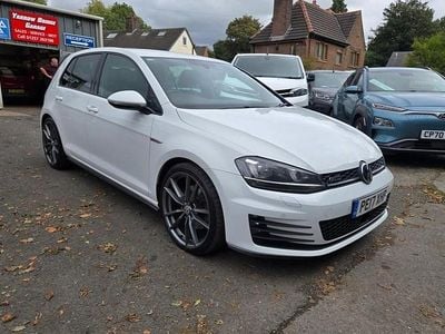 White Used 2017 VW Golf VII GTD Hatchback | £11,995 (Fair price)