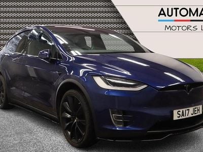 Used Tesla Model X 448 kW (610 HP) 2017 Blue SUV