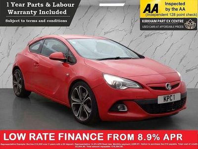 Used Vauxhall Astra GTC Edition 140 HP (102 kW) 2014 Red Hatchback
