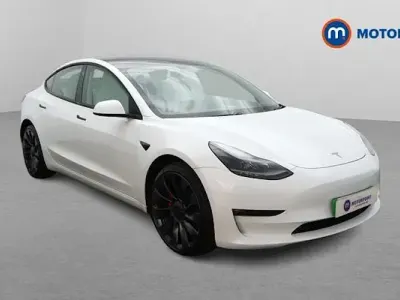 Used Tesla Model 3 Performance 461 kW (627 HP) 2023 White Sedan