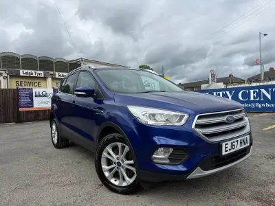 Used Ford Kuga Titanium 120 HP (88 kW) 2017 Blue SUV