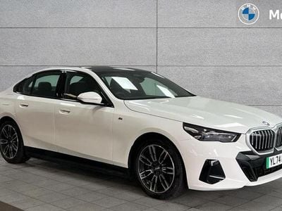 Alpine white Used 2025 BMW i5 M Sport Sedan | £45,961 (Good price)