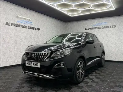 Used Peugeot 3008 Allure 120 HP (88 kW) 2018 Black SUV