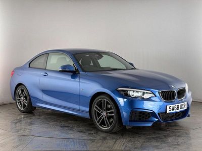Used BMW 218 M Sport 2018 Blue Coupe