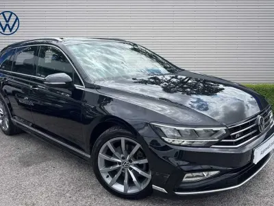 Used VW Passat R-line 150 HP (110 kW) 2021 Black Estate
