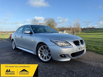 Silver Used 2009 BMW 520 M Sport Sedan | £4,995 (A bit pricey)
