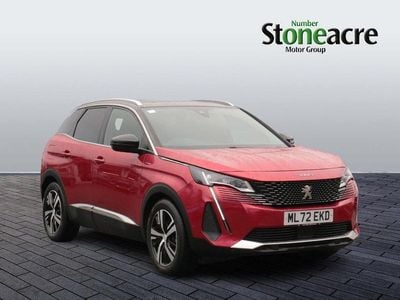 Used Peugeot 3008 GT-line 300 HP (220 kW) 2022 Red SUV