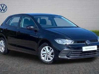Used VW Polo Life 95 HP (69 kW) 2022 Black Hatchback