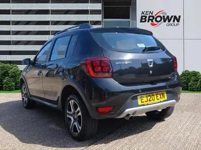 Used Dacia Sandero Stepway 90 HP (66 kW) 2020 Black Hatchback