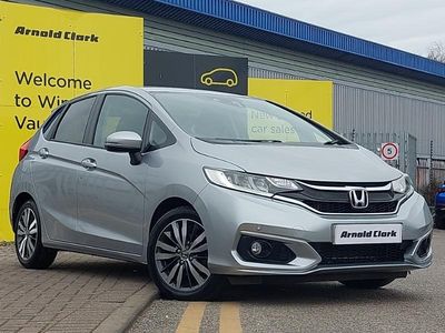 Begagnad Honda Jazz EX 102 HK (75 kW) 2019 Silver Halvkombi