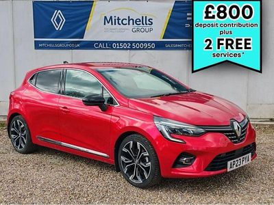 Używany Renault Clio V Techno 145 KM (106 kW) 2023 Czerwony Hatchback