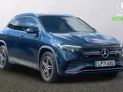 Used Mercedes EQA250 AMG line 139 kW (190 HP) 2022 Blue SUV