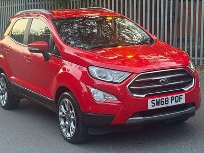 Red Used 2019 Ford Ecosport Titanium SUV | £9,150 (Fair price)