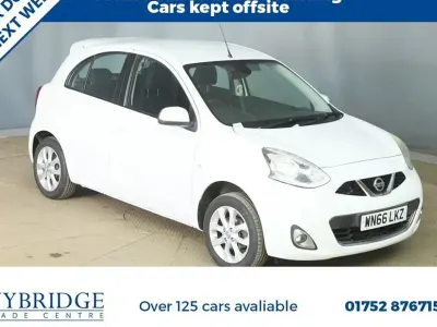 Used Nissan Micra Acenta 80 HP (58 kW) 2016 White Hatchback