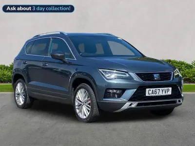 Used Seat Ateca XCELLENCE 150 HP (110 kW) 2018 Grey SUV
