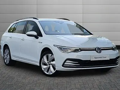 Used VW Golf VIII Style 150 HP (110 kW) 2022 White Estate
