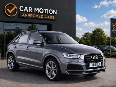 Used Audi Q3 S-Line 150 HP (110 kW) 2018 Grey SUV