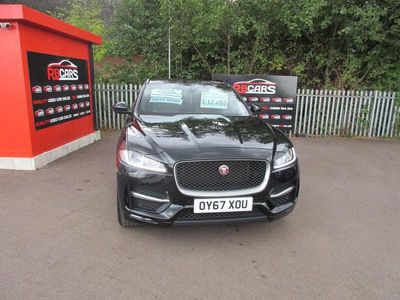 Black Used 2017 Jaguar F-Pace R-Sport SUV | £16,995 (Fair price)
