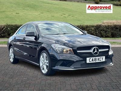 Used Mercedes CLA220 177 HP (130 kW) 2018 Black Sedan