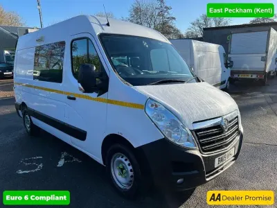 Second-hand Vauxhall Movano 2019 Alb Monovolum
