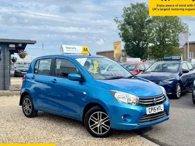 Used Suzuki Celerio SZ4 68 HP (50 kW) 2015 Blue Hatchback