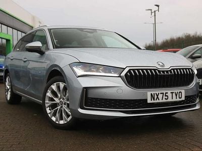 Pebble silver metallic New 2025 Skoda Superb SE L Estate | £39,031