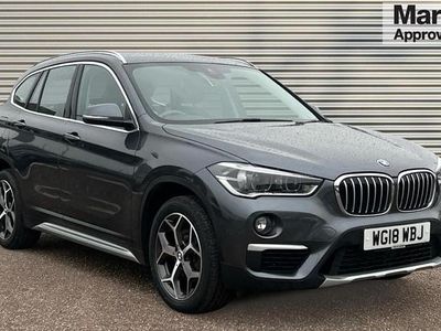 Grey Used 2018 BMW X1 xLine SUV | £15,555 (Fair price)