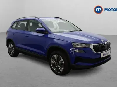 Used Skoda Karoq SE Drive 110 HP (80 kW) 2024 Blue SUV