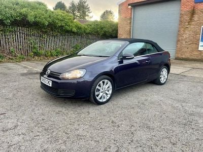 Mauve/purple Used 2013 VW Golf Cabriolet SE Cabriolet | £6,349 (Fair price)