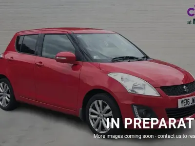 Used Suzuki Swift SZ4 94 HP (69 kW) 2016 Red Hatchback