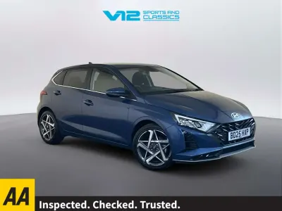 Used Hyundai i20 Premium 100 HP (73 kW) 2025 Blue Hatchback