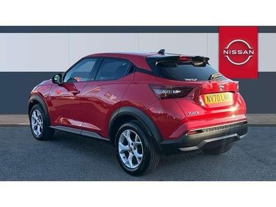 Used Nissan Juke N-Connecta 114 HP (83 kW) 2020 Red SUV
