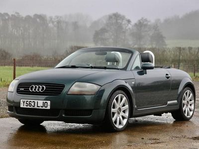 Used Audi TT Roadster Design 225 HP (165 kW) 2001 Green Cabriolet