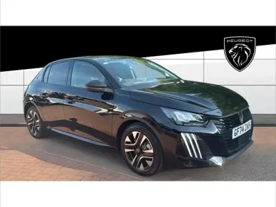 Used Peugeot 208 Allure 101 HP (74 kW) 2024 Black Hatchback