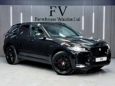 Used Jaguar F-Pace S 300 HP (220 kW) 2016 Black SUV