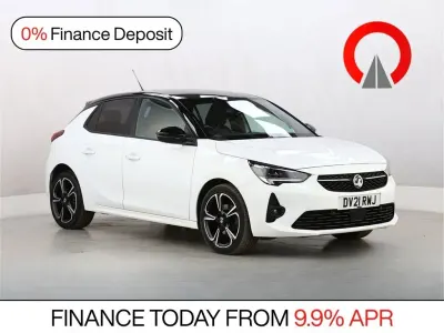 Used Vauxhall Corsa SRi 100 HP (73 kW) 2021 White Hatchback