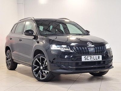 Used Skoda Karoq SportLine 150 HP (110 kW) 2022 Black SUV