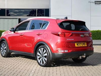 Begagnad Kia Sportage 2017 Röd SUV
