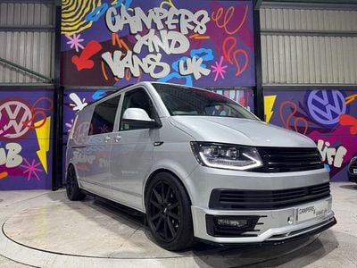 Used VW T6 Highline 204 HP (150 kW) 2017 Silver Van