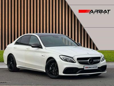White Used 2016 Mercedes C63 AMG Sedan | £22,950 (Fair price)