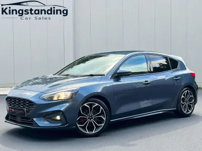 Used Ford Focus ST-Line X 125 HP (91 kW) 2019 Blue Hatchback