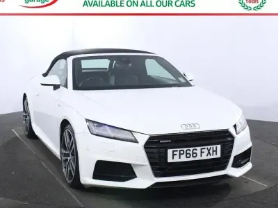 Used Audi TT Roadster S-Line 230 HP (169 kW) 2016 White Cabriolet