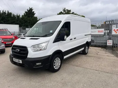 Used Ford Transit 130 HP (95 kW) 2021 White Van