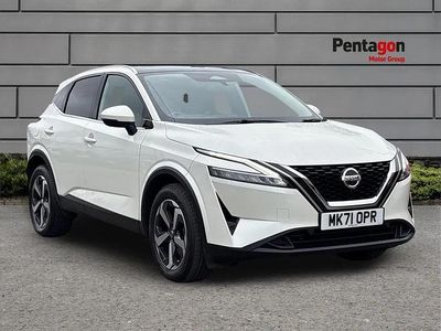 White Used 2021 Nissan Qashqai SUV | £17,950 (Fair price)